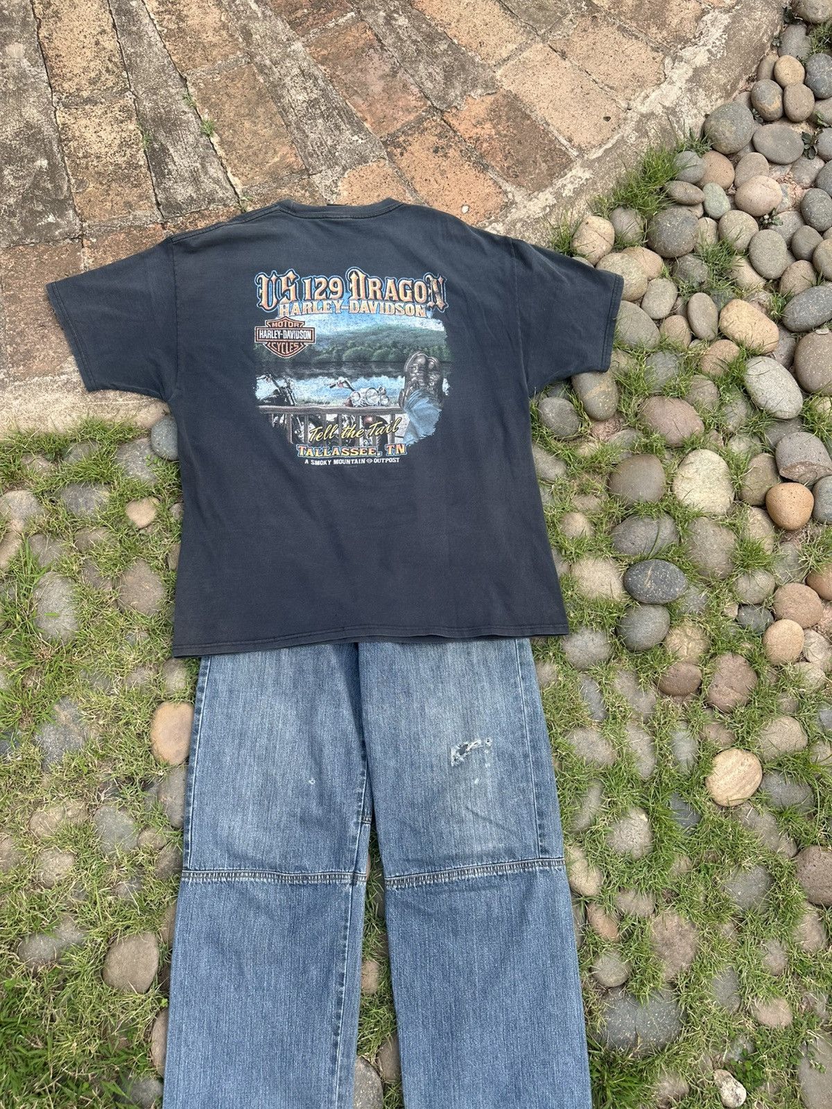 Harley Davidson × Vintage HARLEY-DAVIDSON Size US L / EU 52-54 / 3 - 2 Thumbnail