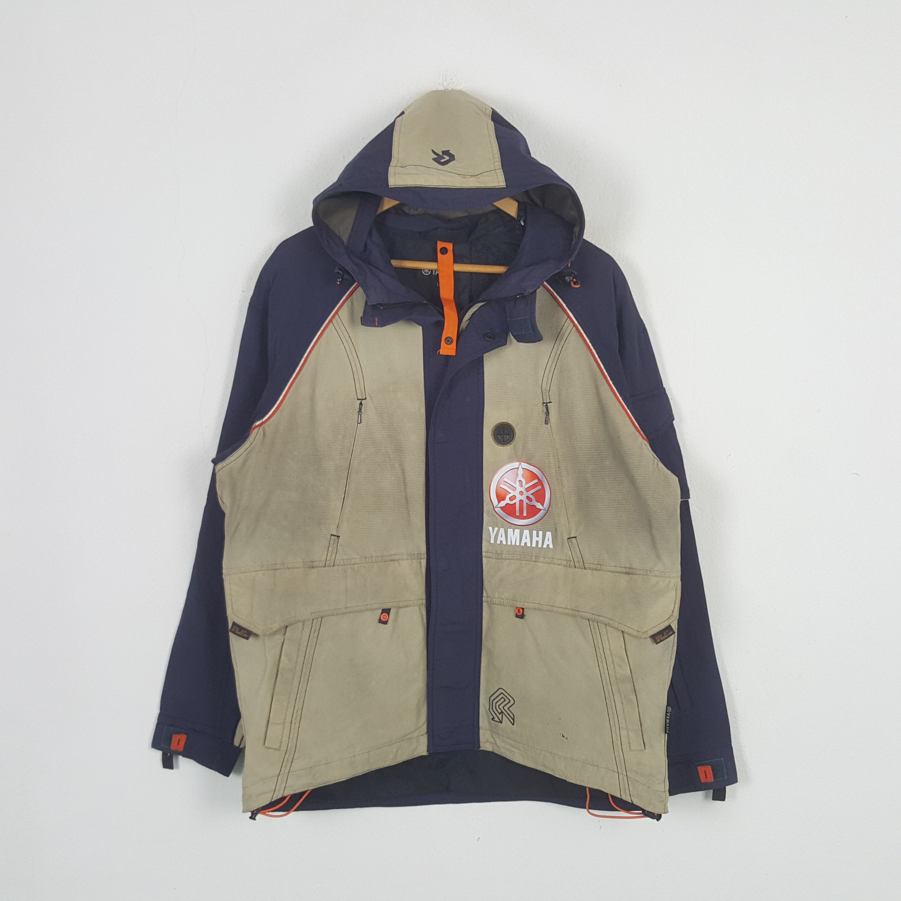Vintage × Yamaha Vintage Yamaha Japanese Motorsports Racing Jacket C282N22 Size US XL / EU 56 / 4 - 3 Thumbnail