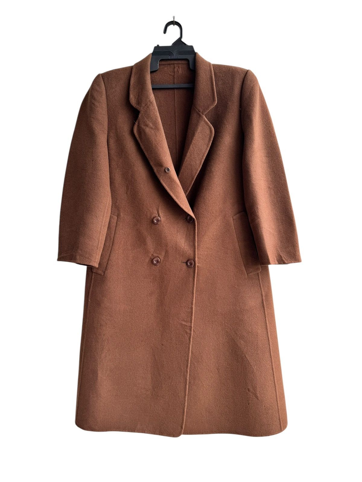 Burberry 🔥 Vintage Burberrys Wool&Cashmere 9AB2 Long Coat Jacket Size M / US 6-8 / IT 42-44 - 2 Thumbnail
