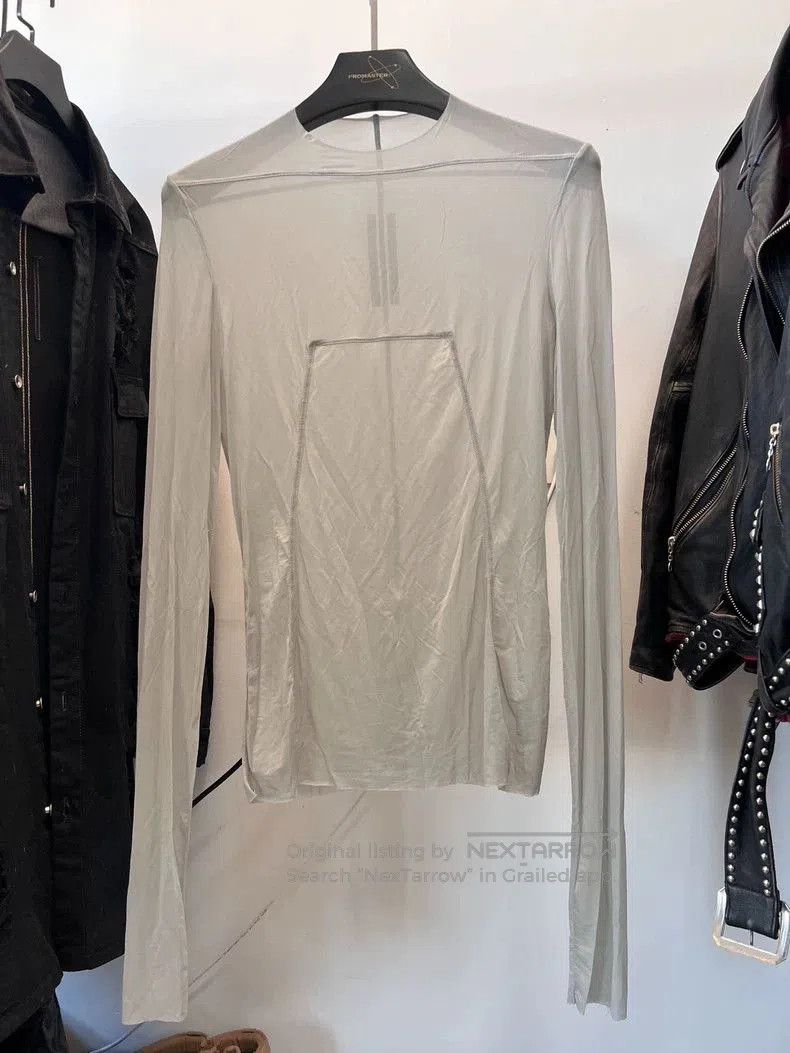Rick Owens Rick Owens EDFU 23 Sheer Long Sleeve Top-2508 | Grailed