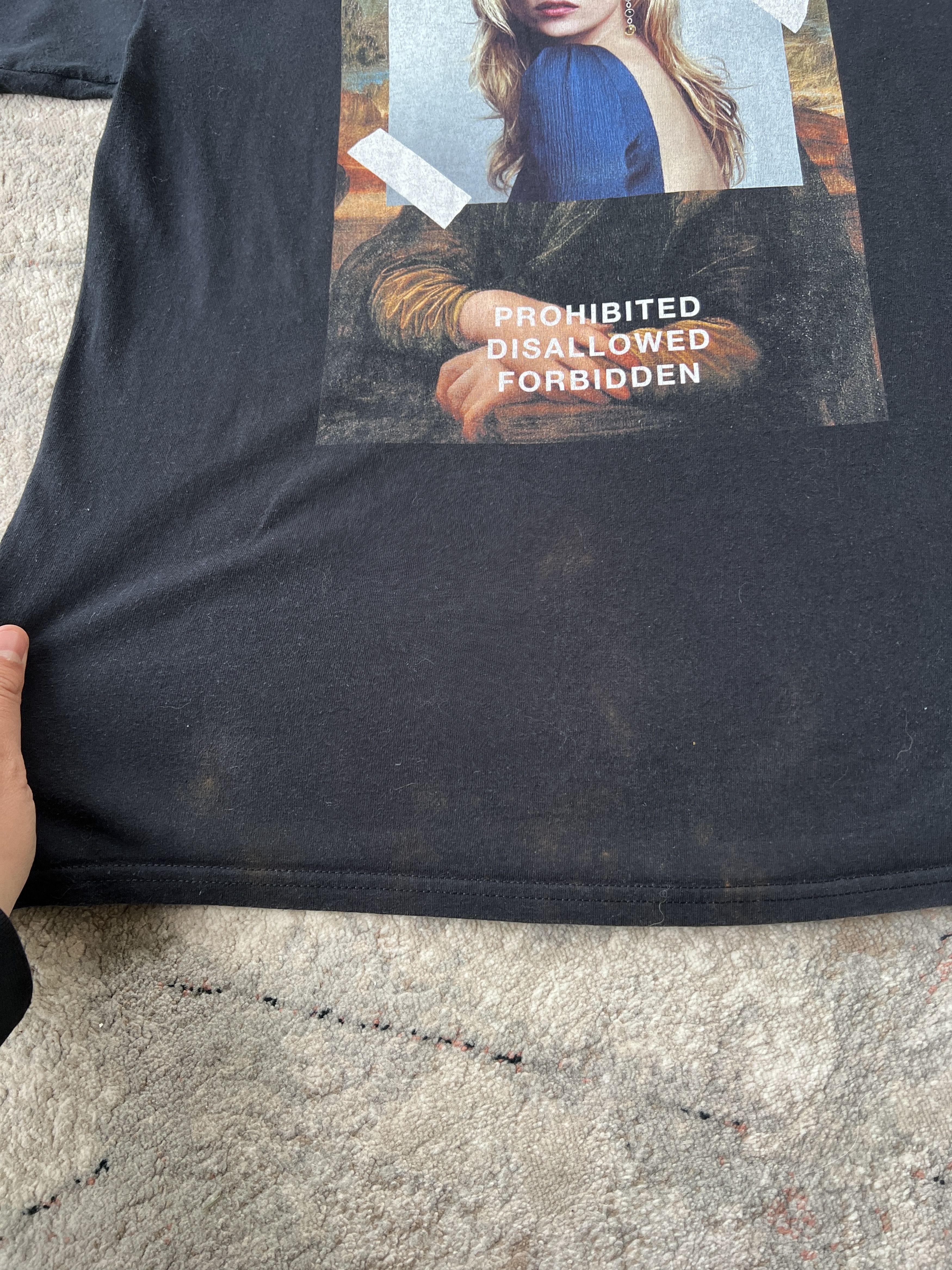 Other Taboo Prohibited Disallowed Forbidden Tee Size US L / EU 52-54 / 3 - 3 Thumbnail