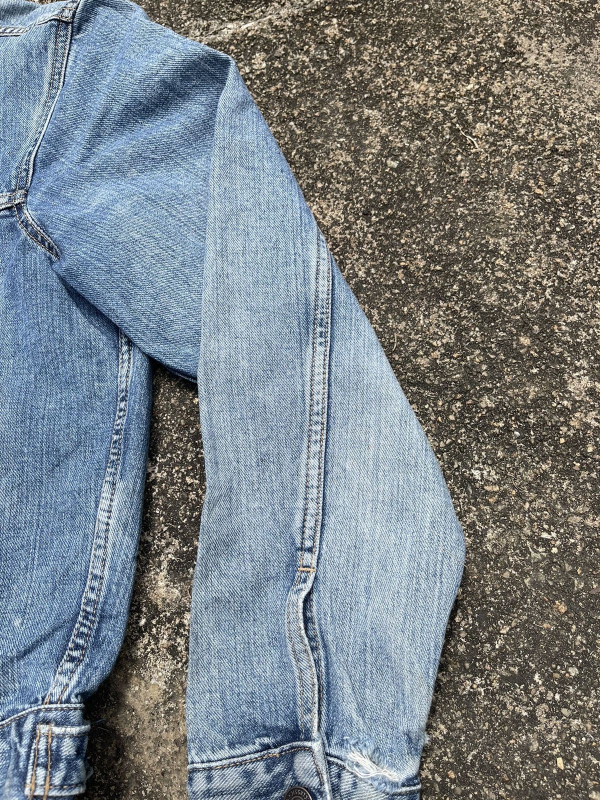 Edwin Edwin US Classic Denim Jacket Light Wash Distressed Japan Size US M / EU 48-50 / 2 - 10 Thumbnail
