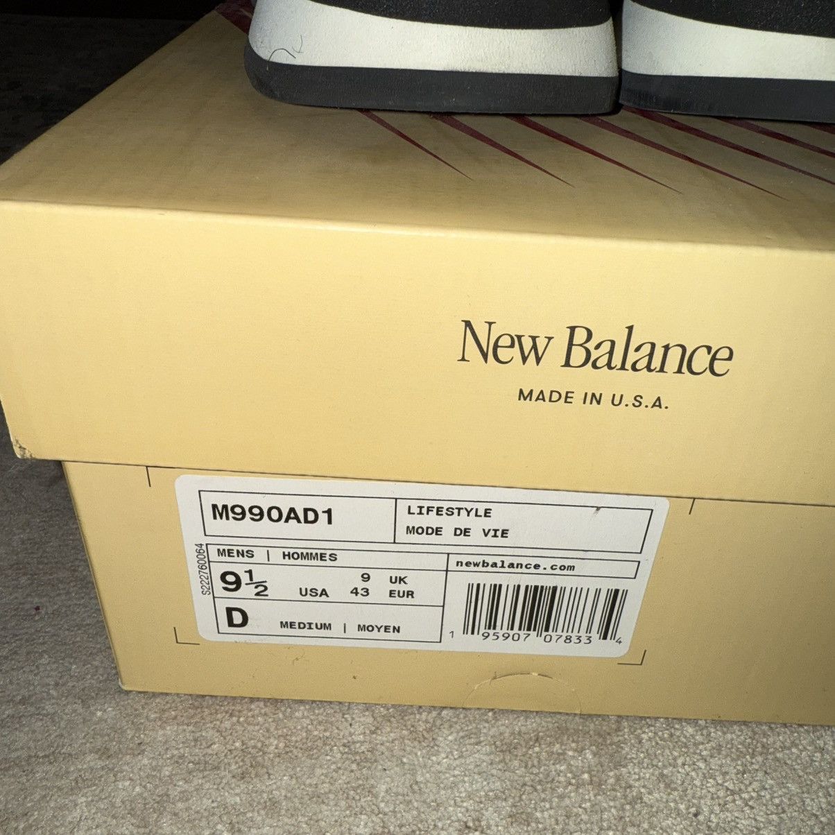 Aime Leon Dore × New Balance New Balance 990 M990AD1 - Original Teddy Santis Color Sz9.5 Size US 9.5 / EU 42-43 - 5 Thumbnail
