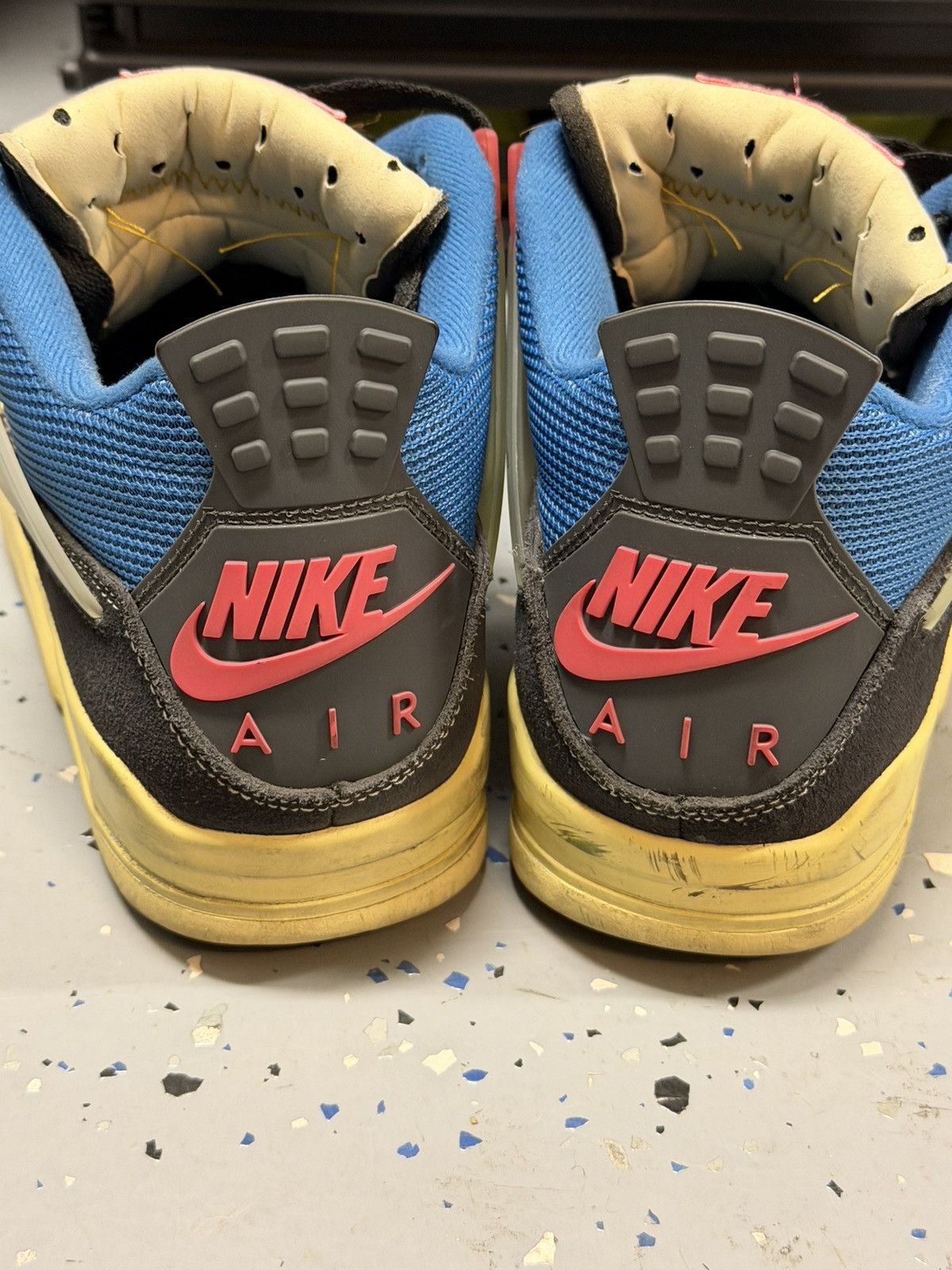 Nike Jordan 4 Union LA Off Noir Size US 9.5 / EU 42-43 - 6 Thumbnail