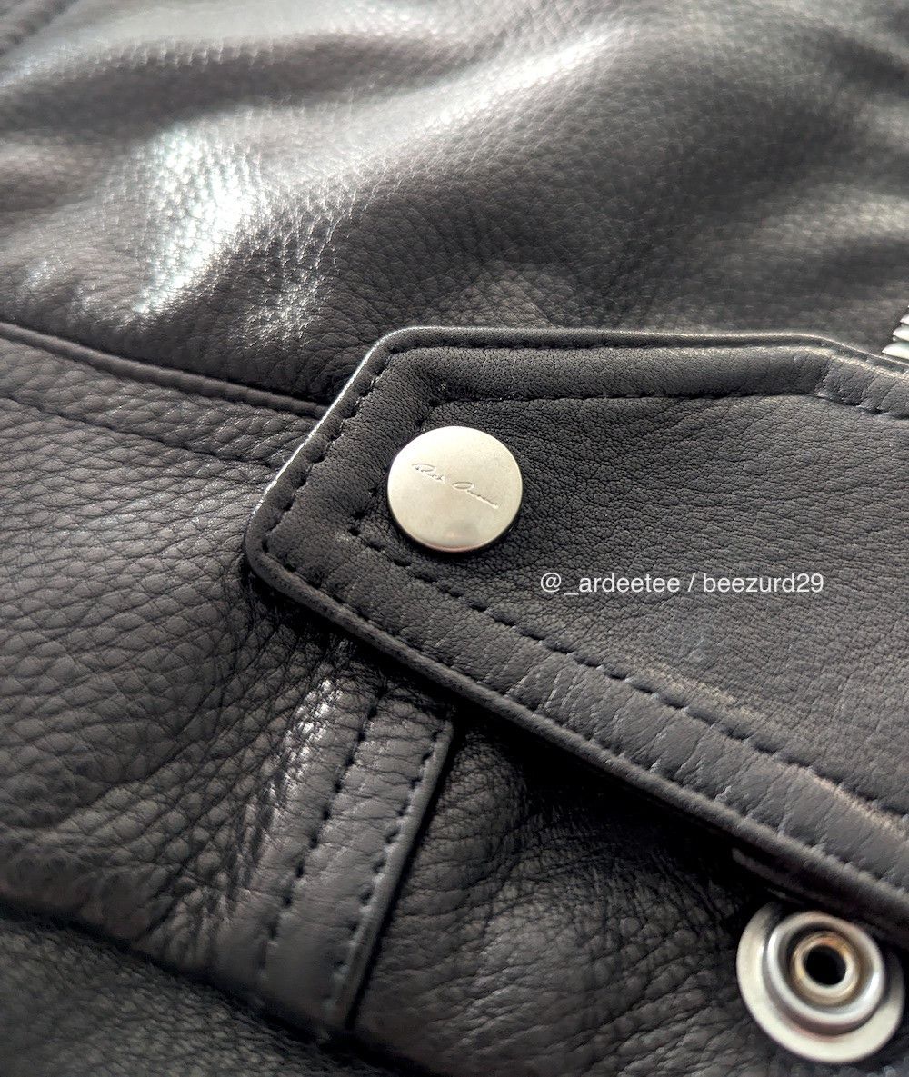 Rick Owens 💥*NEW* KEITH SHEARLING JACKET PERFORMA/STROBE BLACK/PEARL Size US M / EU 48-50 / 2 - 15 Thumbnail