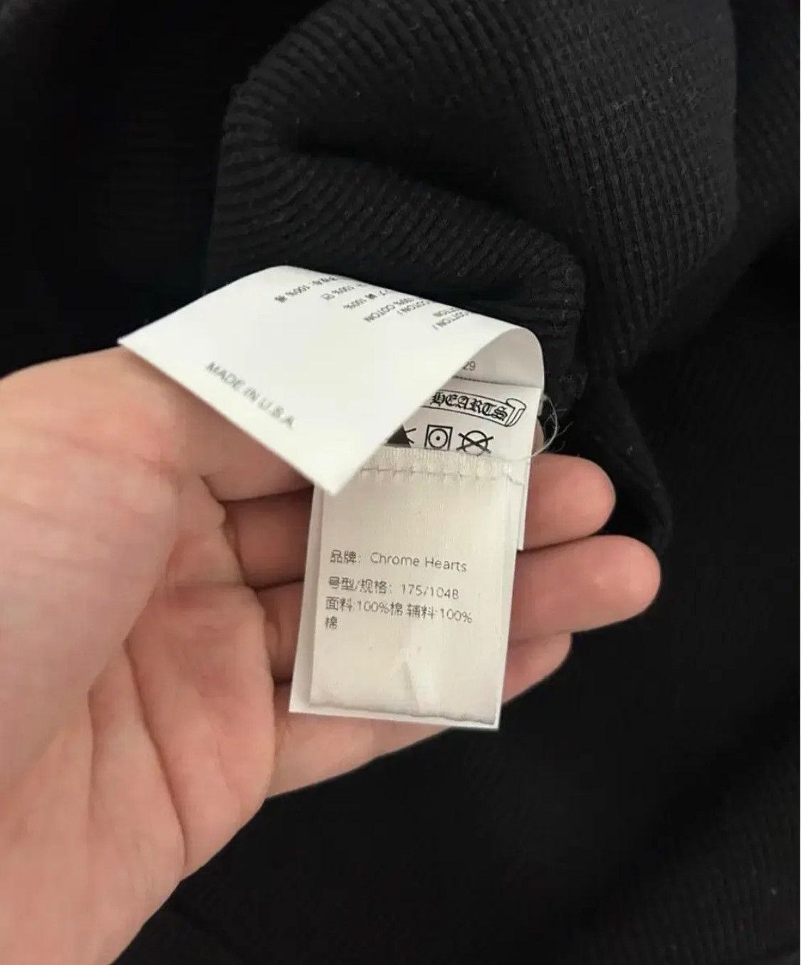Chrome Hearts Chrome Hearts Cemetary Cross Thermal Long Sleeve Size US L / EU 52-54 / 3 - 6 Thumbnail
