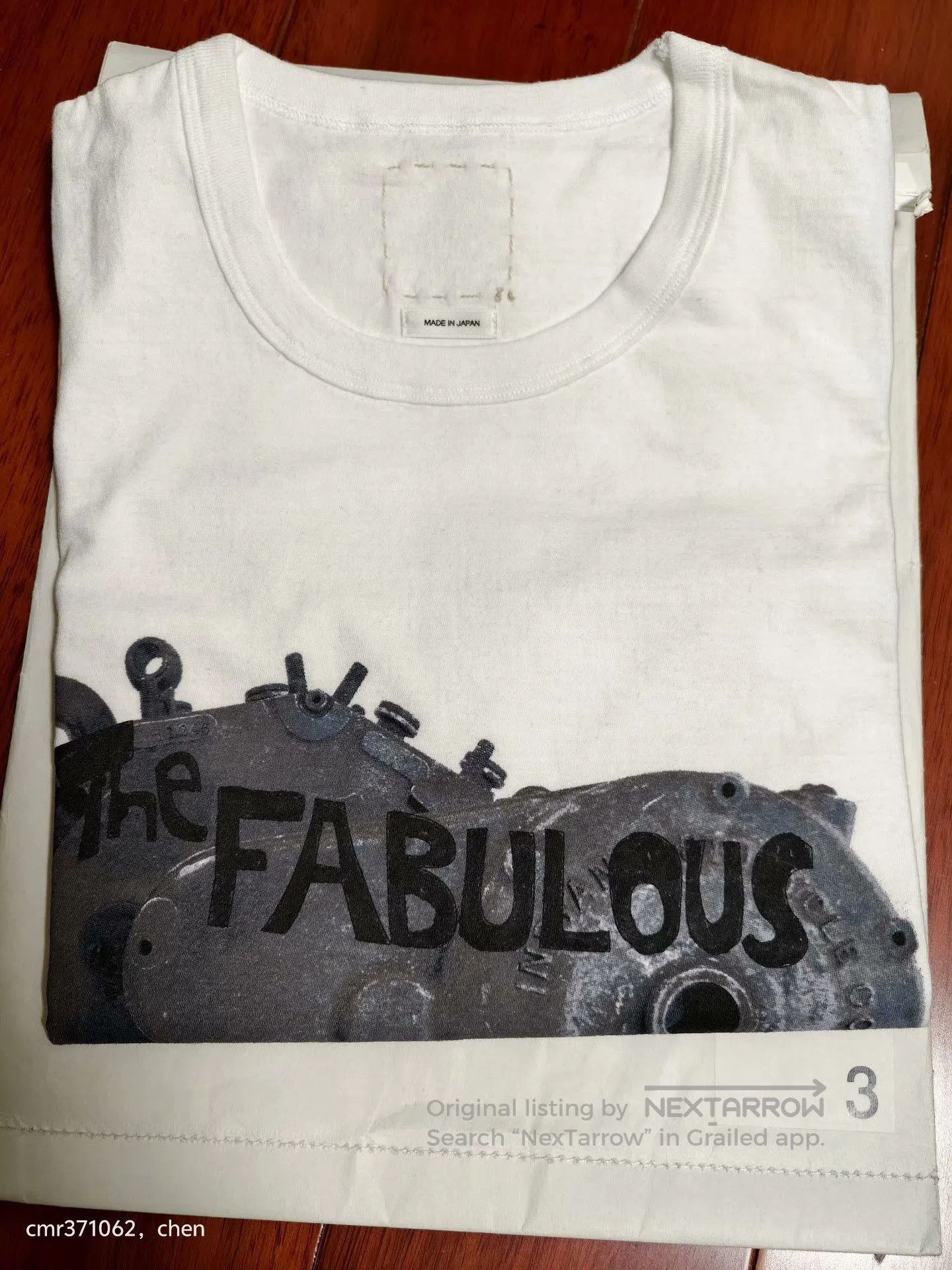 Visvim visvim 18ss Wide Tee Fab Engine. Size US L / EU 52-54 / 3 - 4 Thumbnail