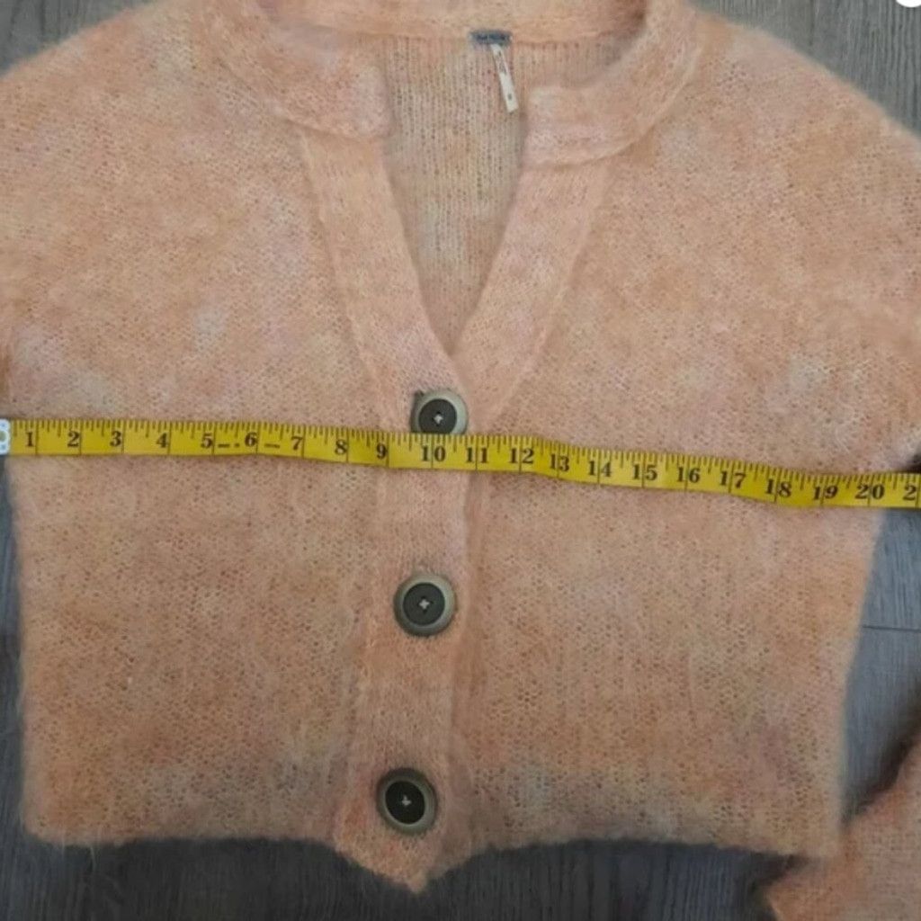 Free People 🧶 Free People Mohair Cardigan – Size S / M Size M / US 6-8 / IT 42-44 - 5 Thumbnail
