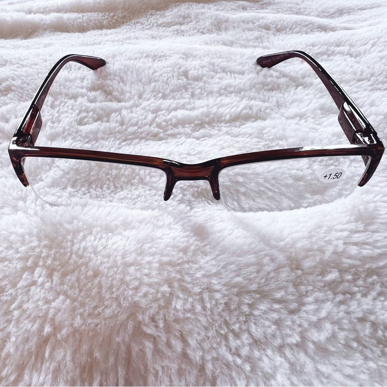 Other Sophie Tortoise Brown Rectangular Reading Glasses Size ONE SIZE - 9 Thumbnail