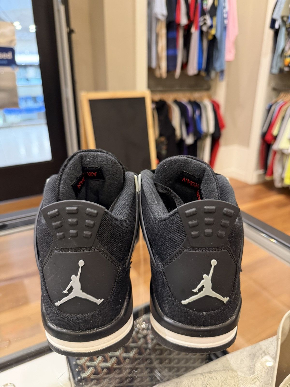 Jordan Brand Jordan 4 Retro SE ‘Black Canvas’ Size US 7.5 / EU 40-41 - 6 Thumbnail