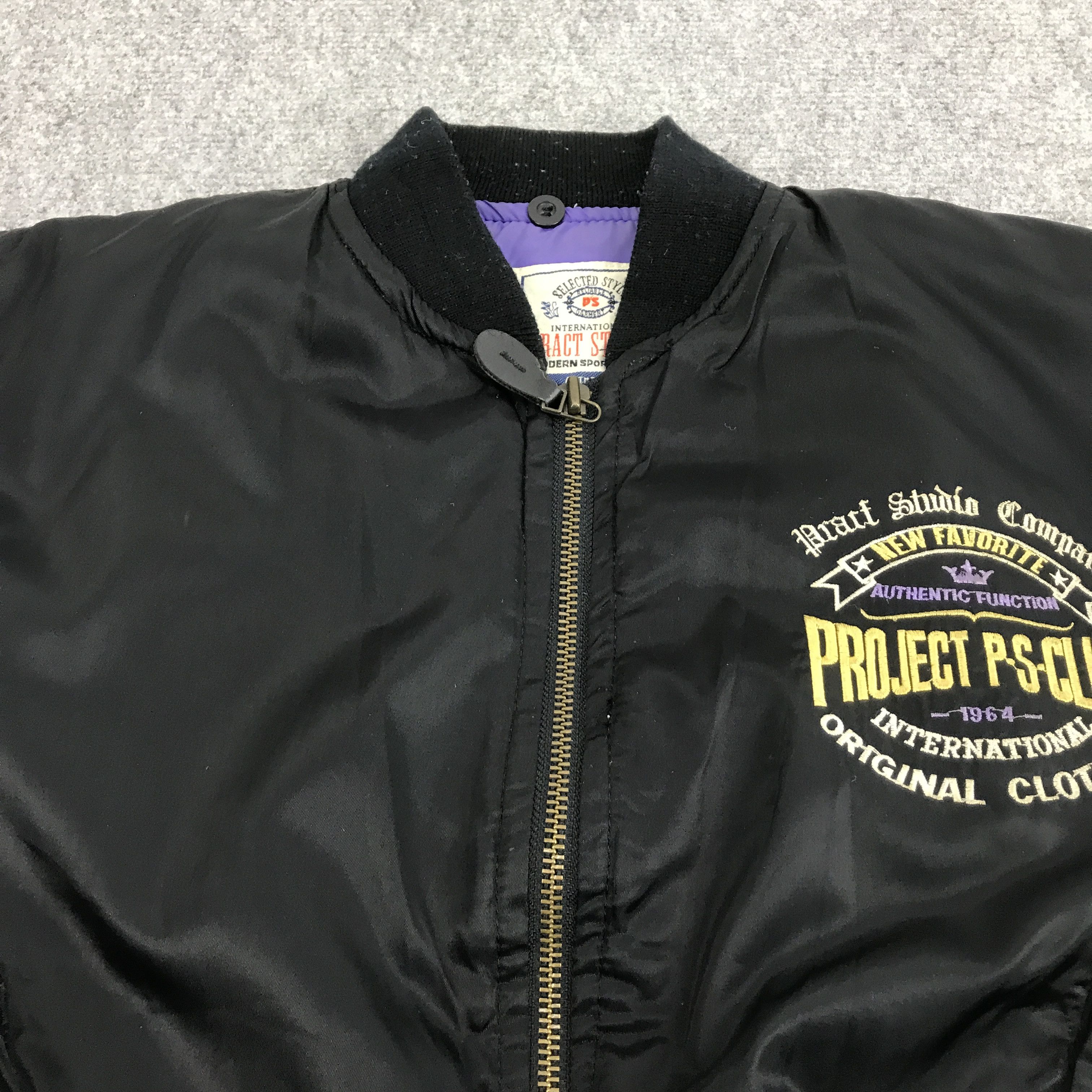 Japanese Brand SPACIAL PRACT AUTHENTIC BOMBER JACKET Size US L / EU 52-54 / 3 - 7 Thumbnail