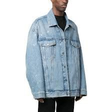 Off-White Off-White SS23 Blue Button Denim Oversized Jacket Size US M / EU 48-50 / 2 - 9 Thumbnail