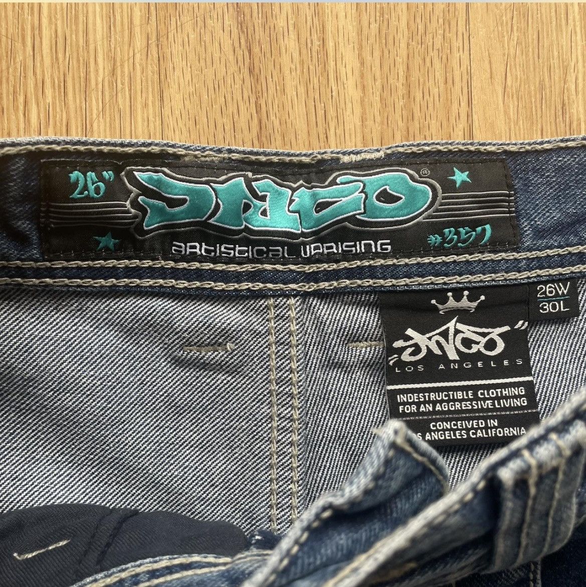 JNCO VINTAGE JNCO JEANS Size US 28 / EU 44 - 3 Thumbnail