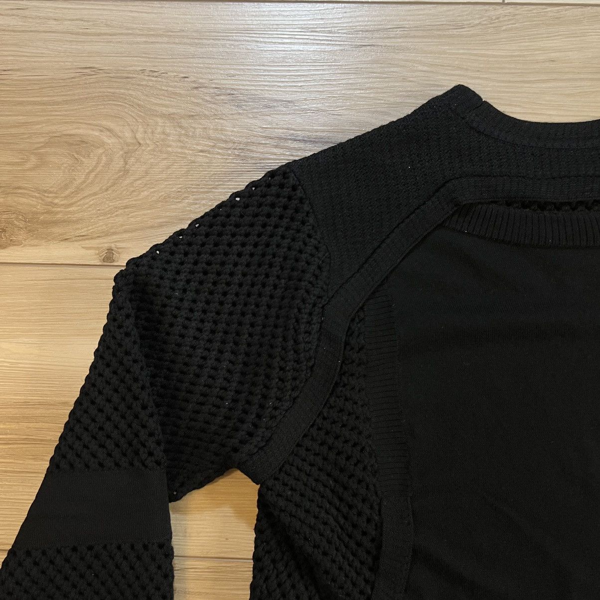 Craig Green Black Crochet Knit Wool Pullover Jumper Sweater Size US L / EU 52-54 / 3 - 16 Thumbnail