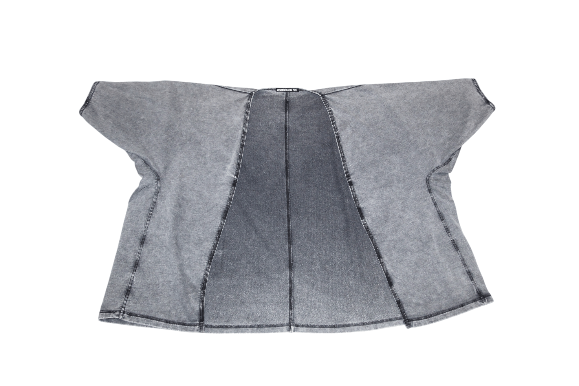 DRYKORN DRYKORN Charcoral Garments Dyed Poly Cotton Baggy Kimono Size US S / EU 44-46 / 1 - 4 Thumbnail