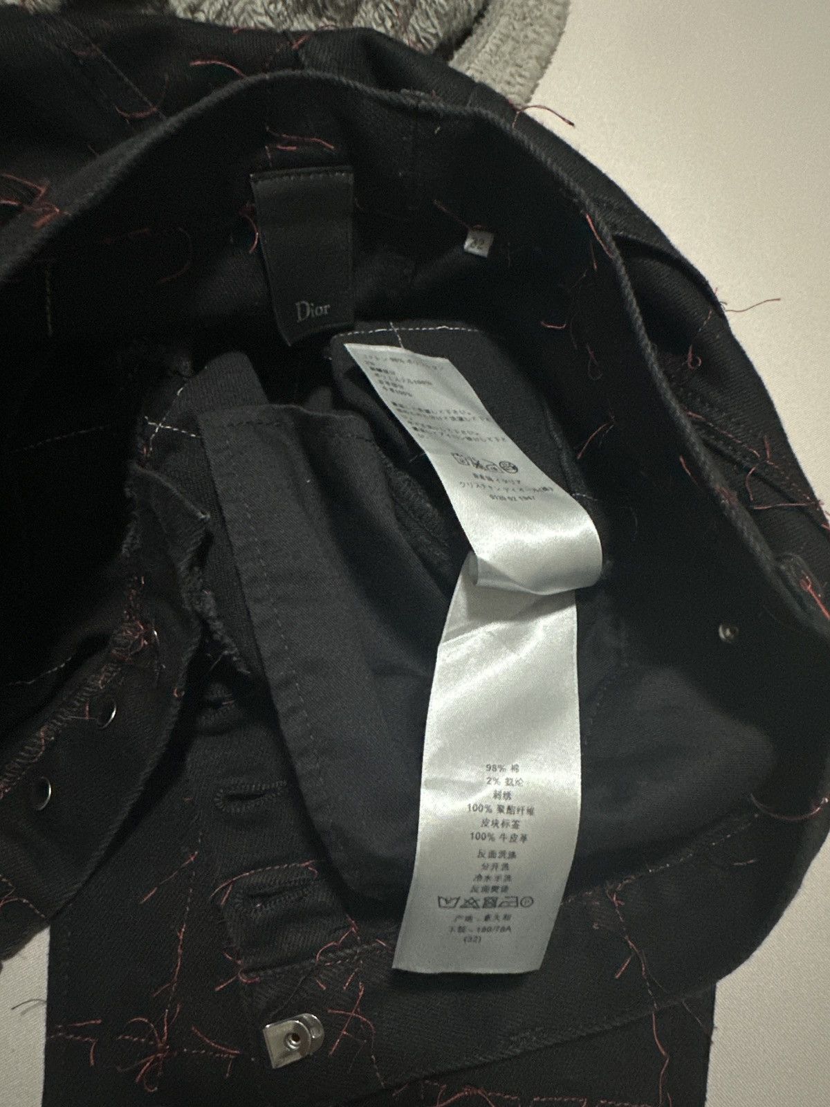 Dior Dior Homme SS2017 Exposed Stitch Denim Size US 32 / EU 48 - 12 Thumbnail