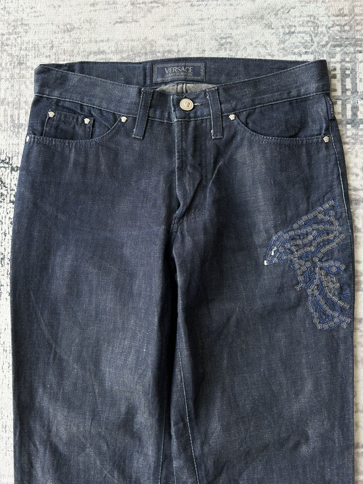 Versace Versace Medusa Jeans Size 28" / US 6 / IT 42 - 4 Thumbnail