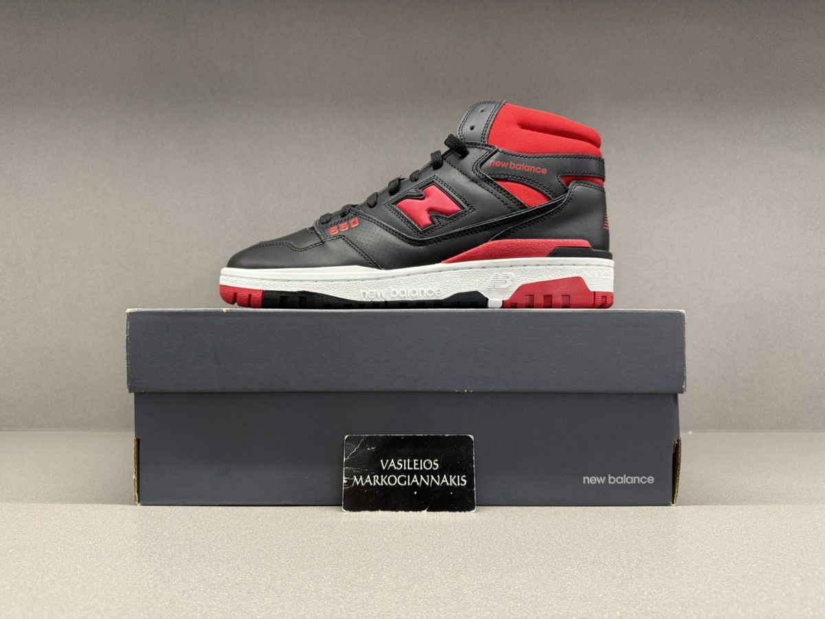 New Balance New Balance 650R Black Red Size US 11.5 / EU 44-45 - 1 Thumbnail