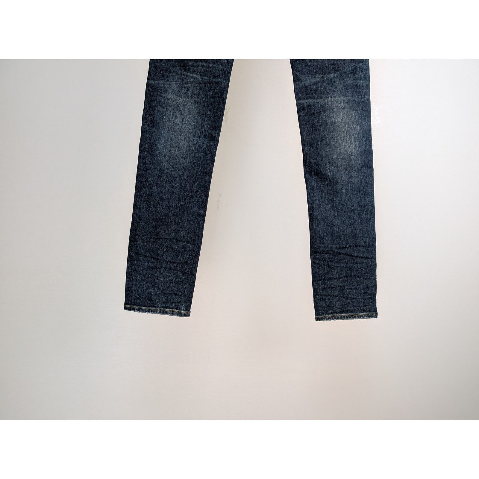 Amiri o1rshd1 Plaid Thrasher Denim Jeans in Deep Classic Blue Size US 36 / EU 52 - 10 Thumbnail