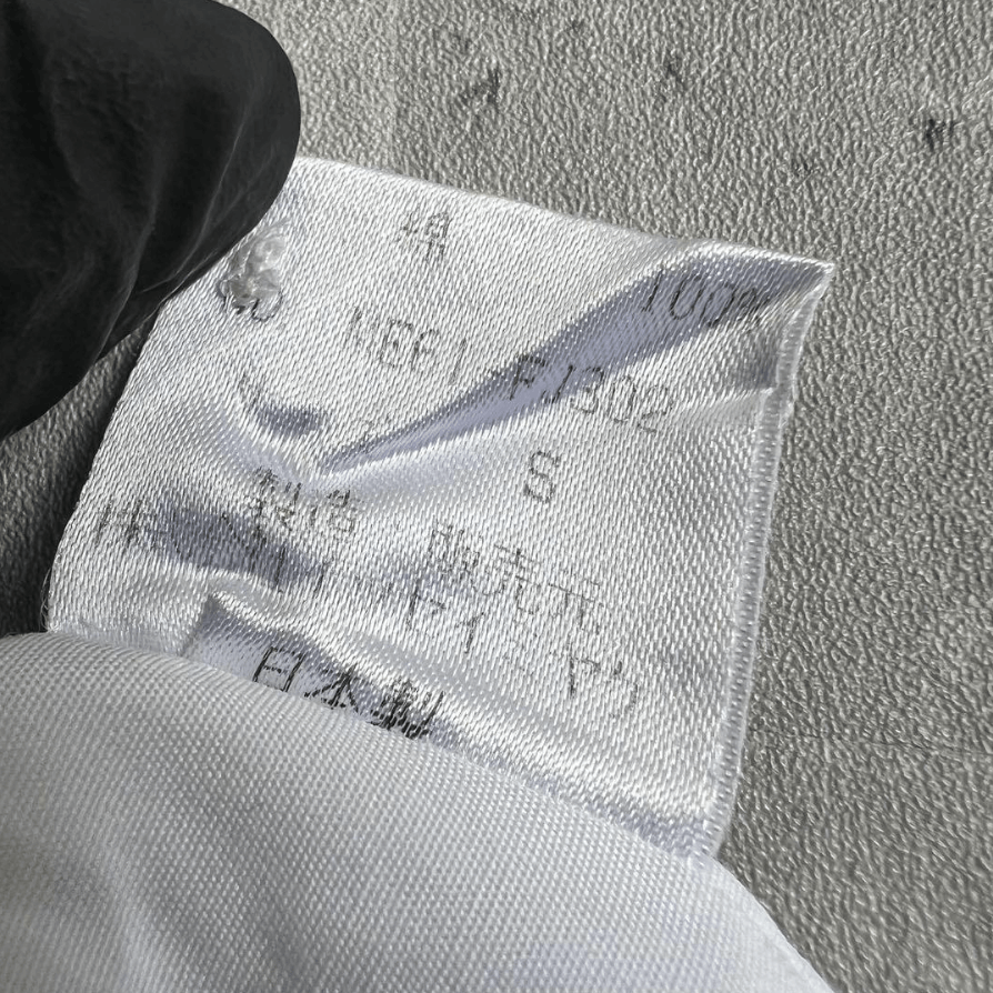 Issey Miyake Silver Tag Band Collar Cotton Shirt White Size US S / EU 44-46 / 1 - 6 Thumbnail