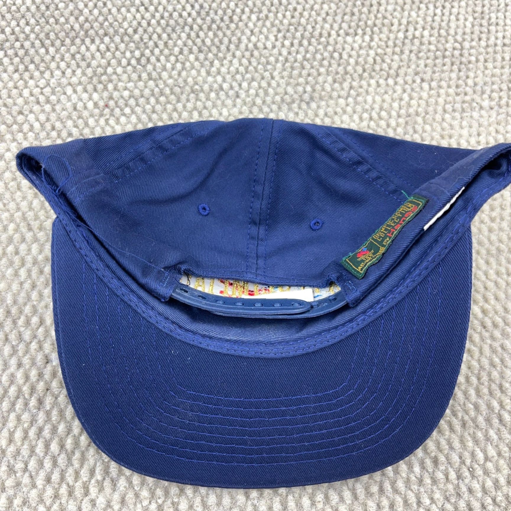 Hanes VINTAGE Olympics Snapback Hat Cap 1996 Atlanta 90s USA Flag Blue Mens One Size Size ONE SIZE - 5 Thumbnail