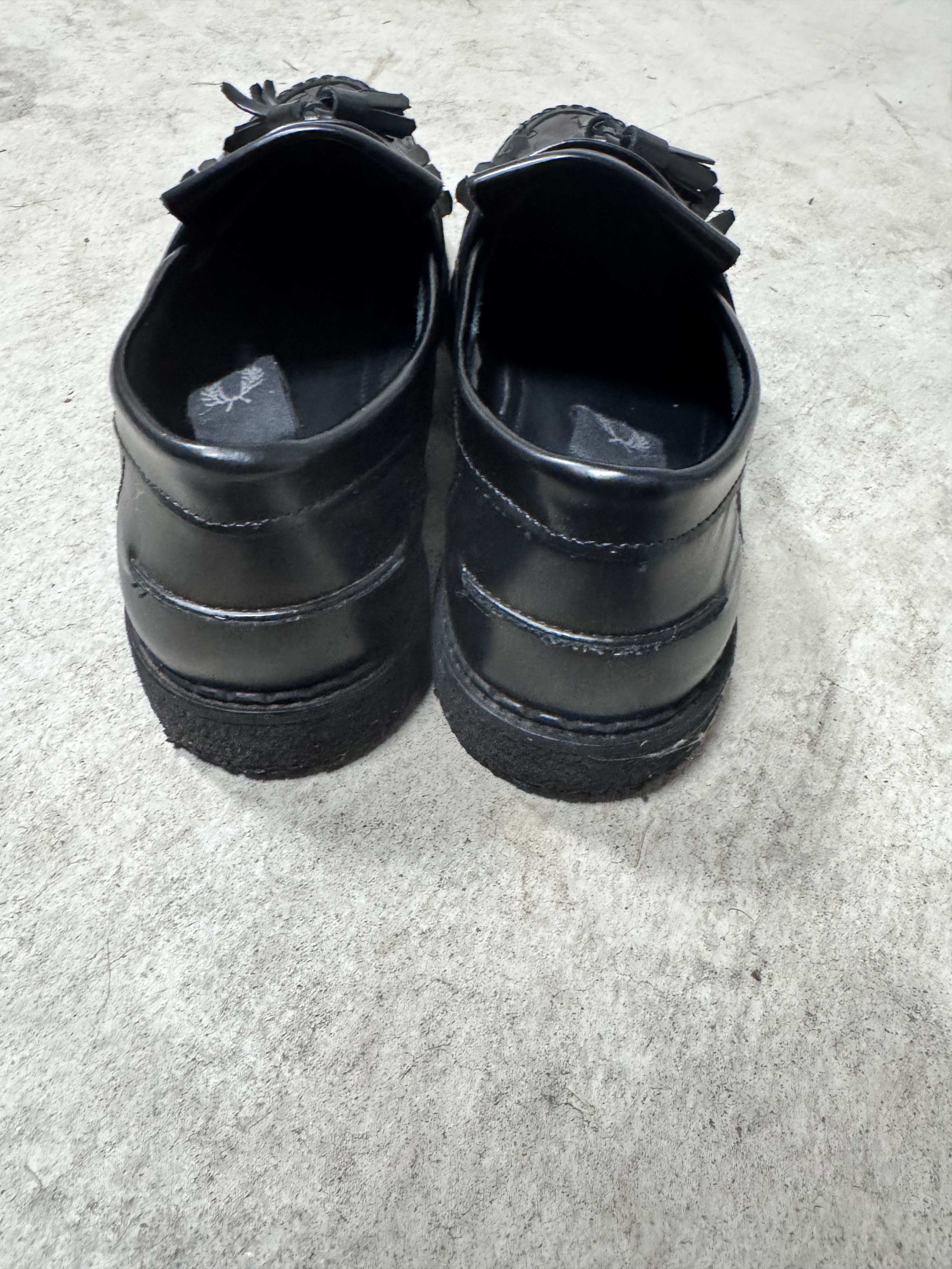 Fred Perry Fred Perry Black Loafer, George Cox Special edition. Size US 8 / EU 41 - 4 Thumbnail