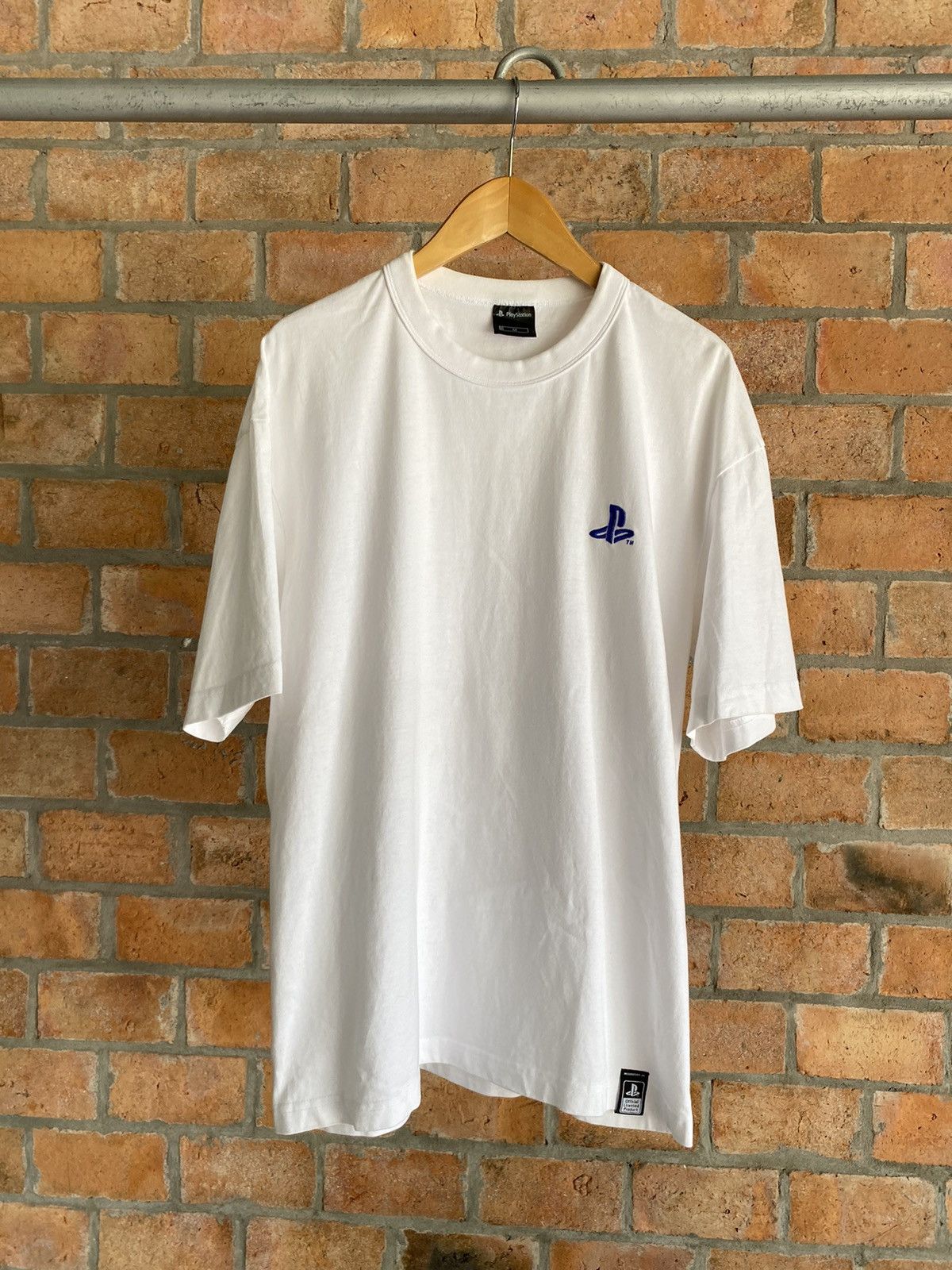 PlayStation white tee