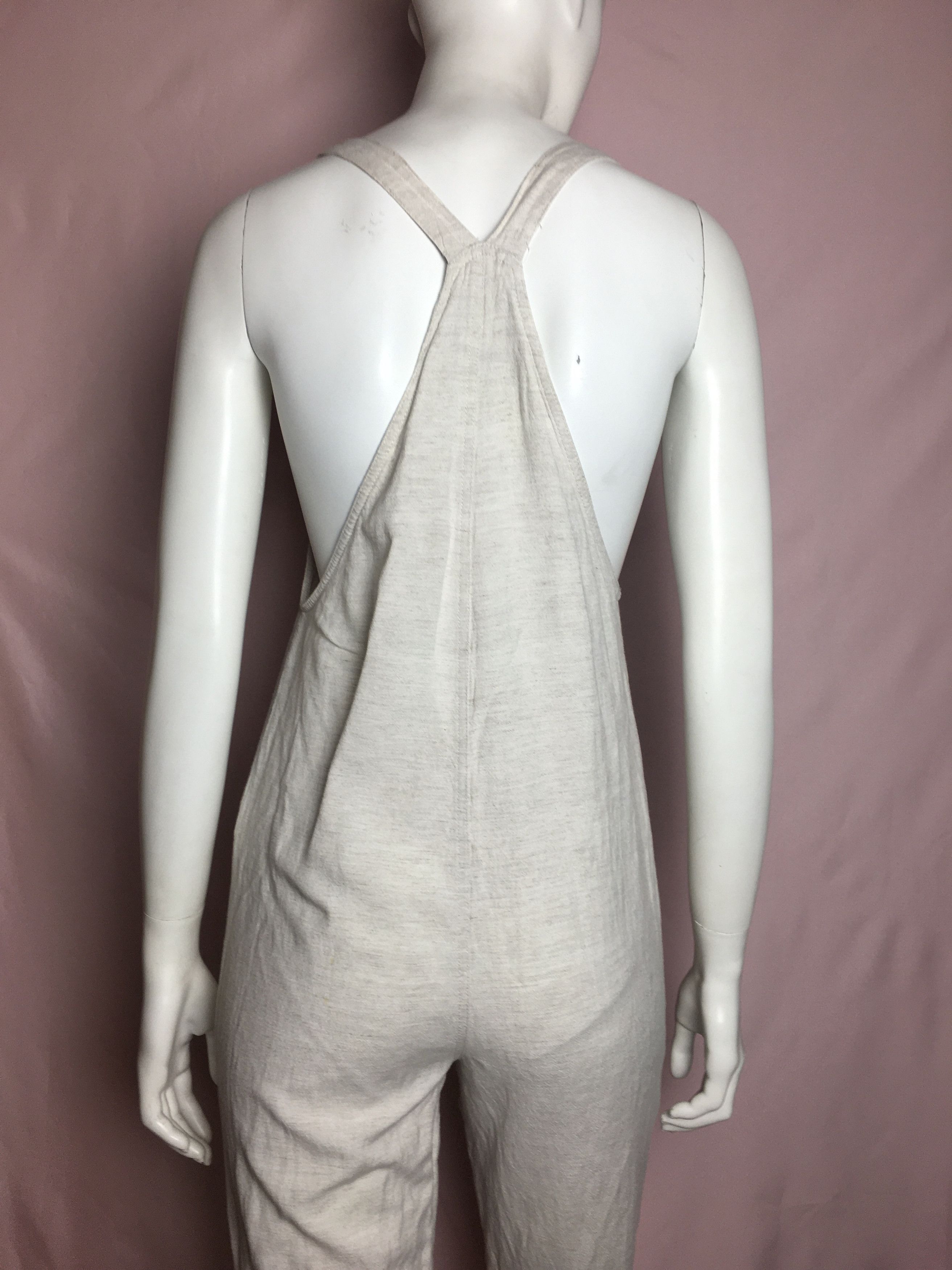 Stussy Stussy Linen Cotton Overalls Jumpsuit UK 6 Size 26" / US 2 / IT 38 - 6 Thumbnail