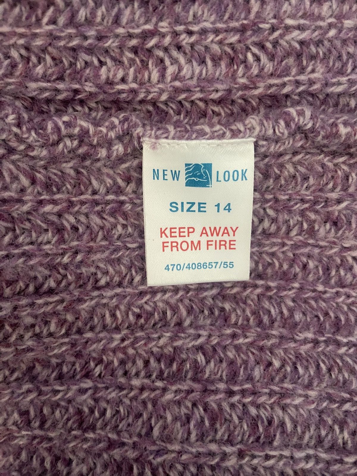 New Look True Vintage New Look purple turtleneck S14 100% lambswool Size L / US 10 / IT 46 - 4 Thumbnail