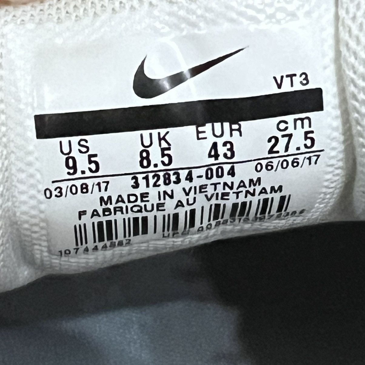 Nike Size 9.5 - Nike Air Max 97 Premium Light Pumice 312834004 AM Size US 9.5 / EU 42-43 - 6 Thumbnail