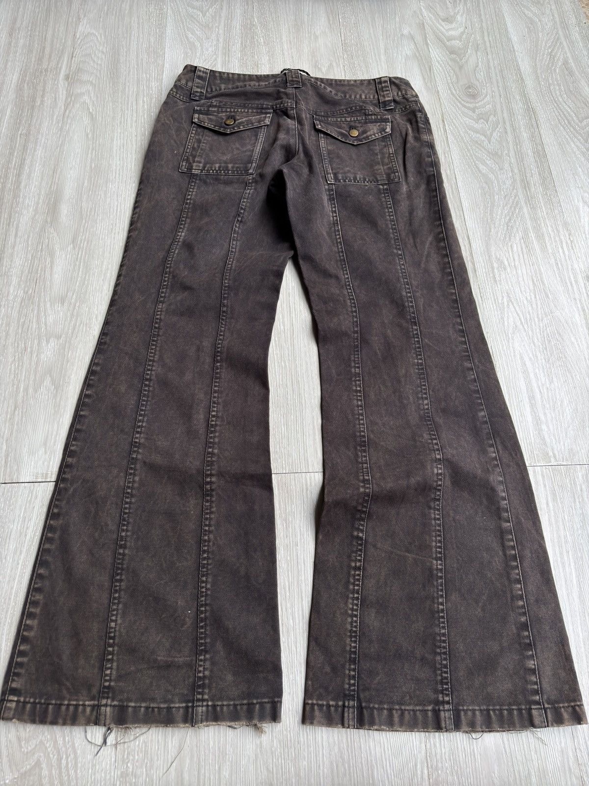 Japanese Brand MK KLEIN lace-up flare jeans Size US 28 / EU 44 - 5 Thumbnail