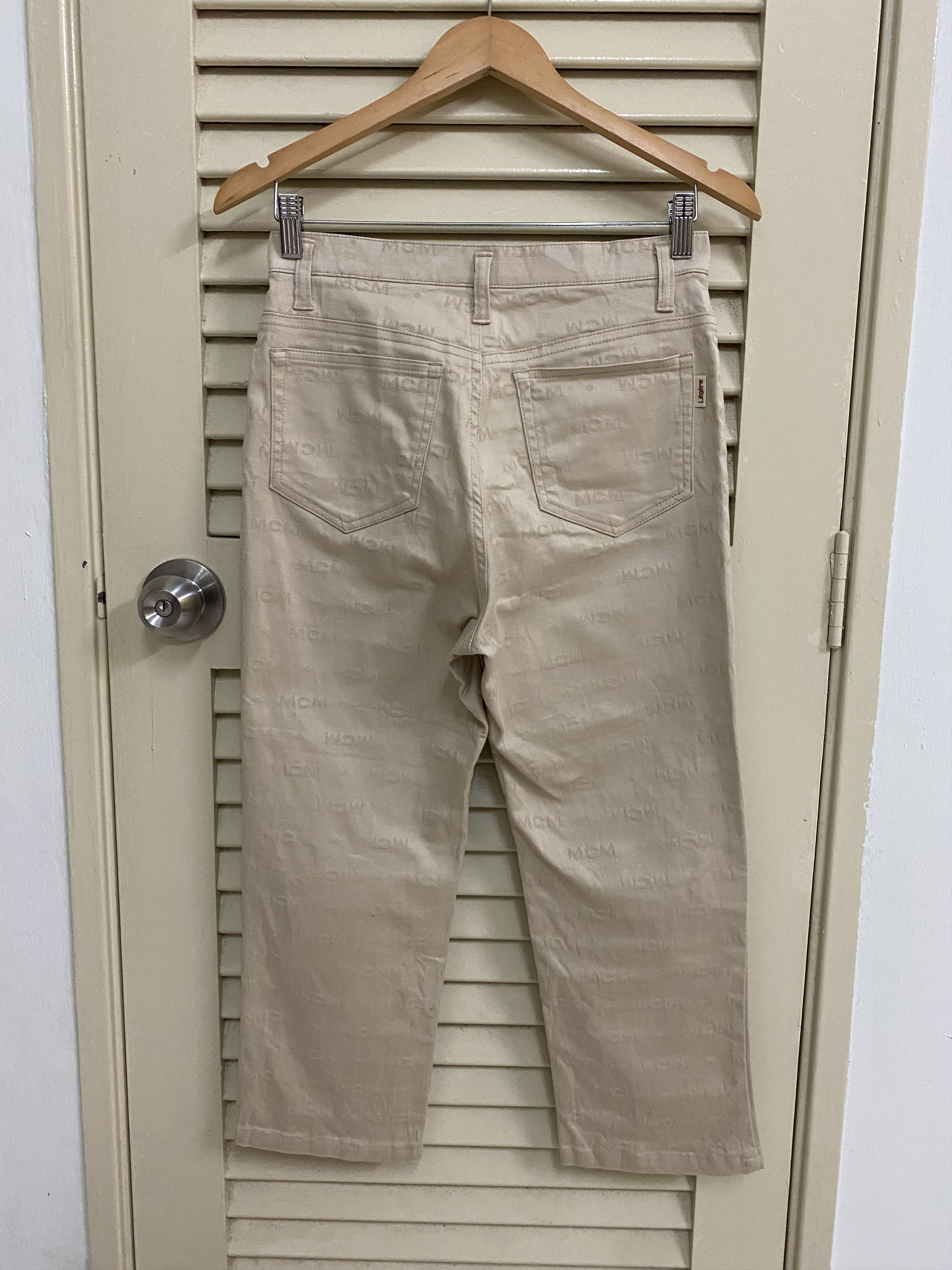 MCM SS15 MCM Monogram Pants Size 28" / US 6 / IT 42 - 2 Thumbnail