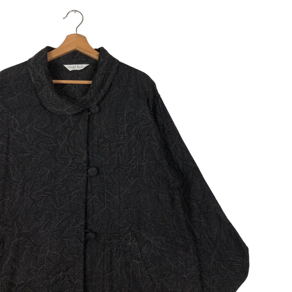 Designer 📌VINTAGE LONG JACKET EMBROIDERED DESIGN ISSEY MIYAKE Size US M / EU 48-50 / 2 - 10 Thumbnail