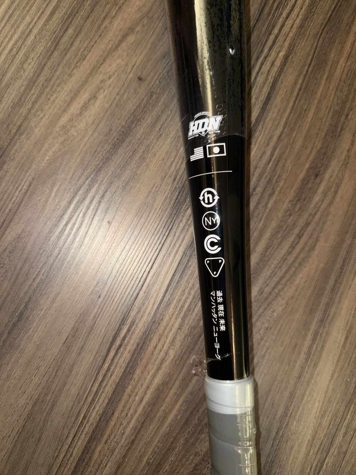 HIDDEN Hidden NY Baseball Bat 30” Black One Size Streetwear Size ONE SIZE - 2 Thumbnail
