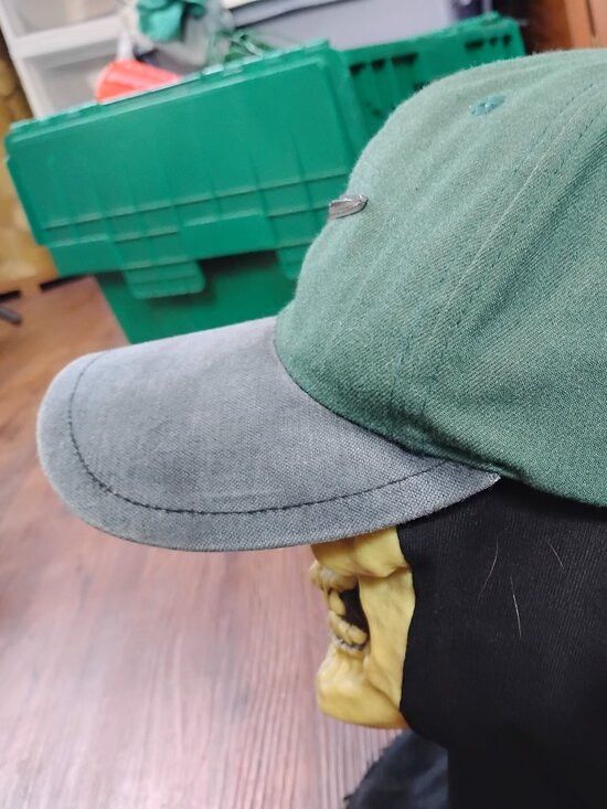 Other Vintage 90s Nike Swoosh Logo Two Tone Snap Hat Cap Size ONE SIZE - 2 Thumbnail