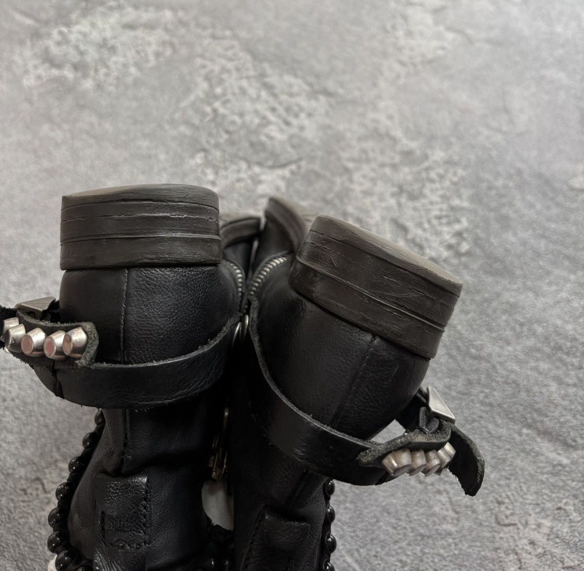 A.S.98 A.S.98 Airstep Avant Garde Ankle Biker Black Boots sz 39 Size US 9 / IT 39 - 15 Thumbnail
