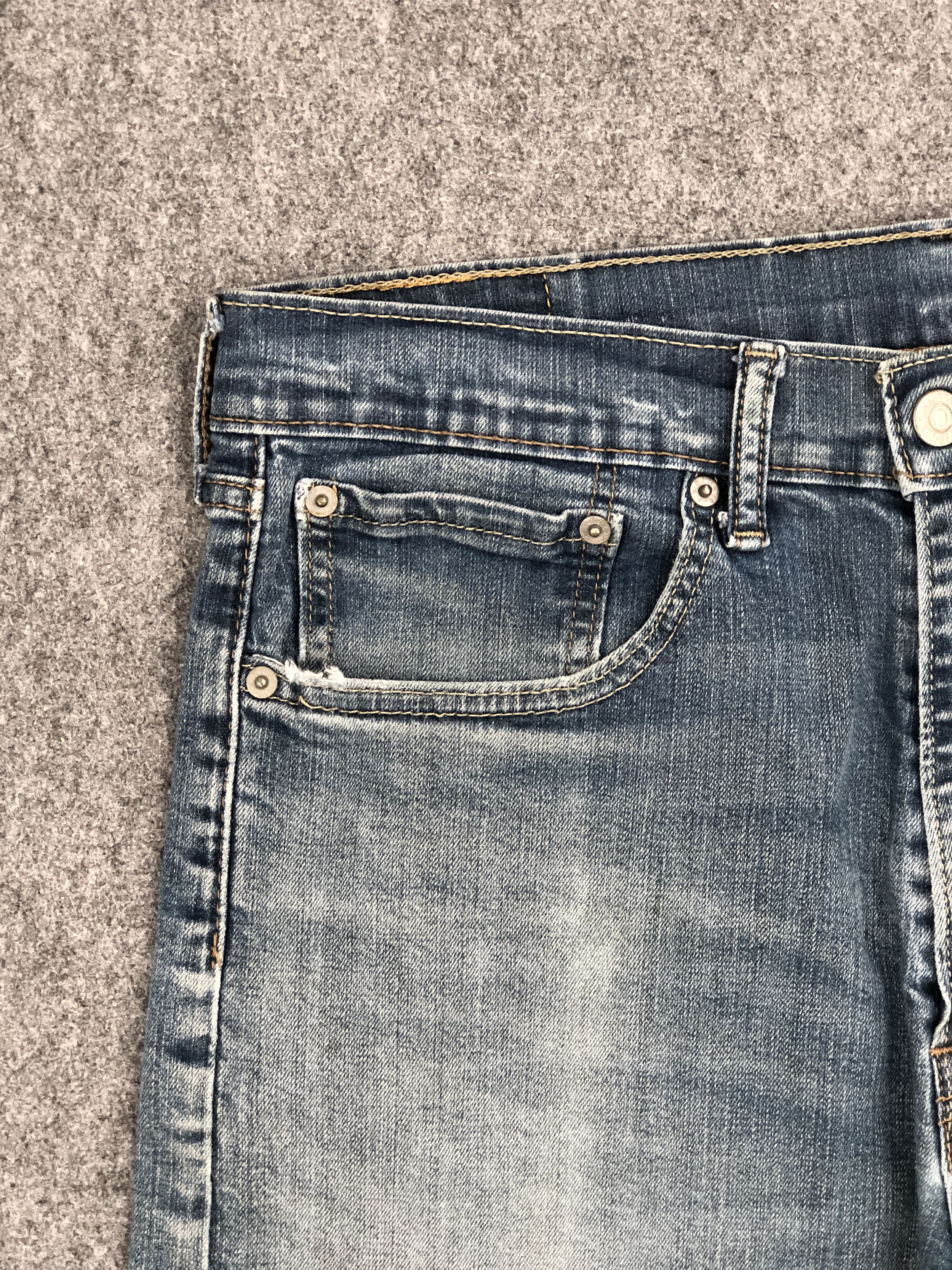 Levi's Vintage Distressed Levis 505 Faded Blue Jeans S0022 32x32 Size US 32 / EU 48 - 10 Thumbnail