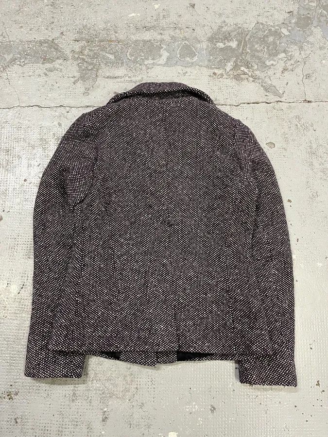 Dries Van Noten 2000s Dries Van Noten Purple Wool Blazer Jacket Size S / US 4 / IT 40 - 7 Thumbnail