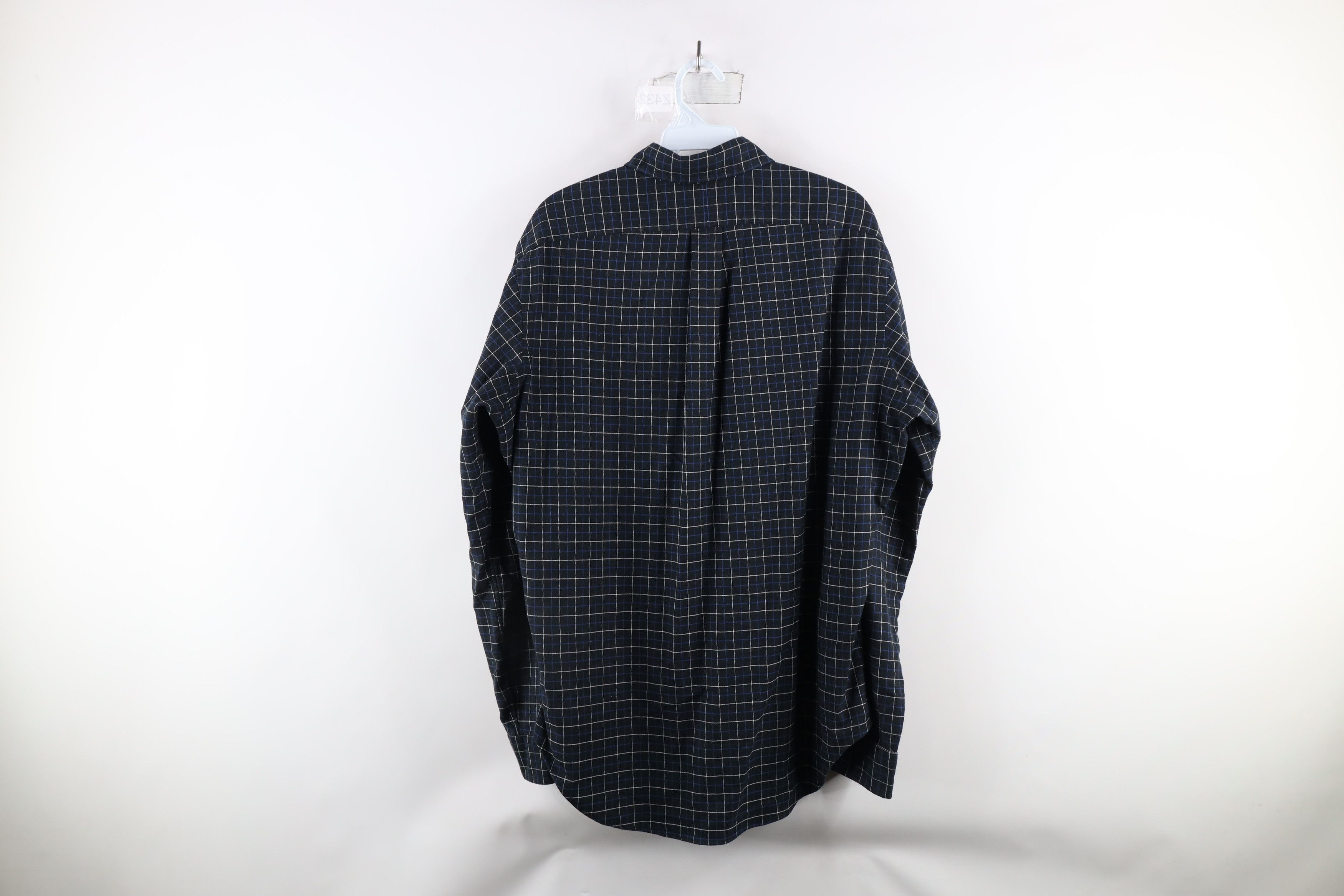 Ralph Lauren × Vintage Vintage 90s Ralph Lauren Flannel Collared Button Down Shirt Size US M / EU 48-50 / 2 - 7 Thumbnail
