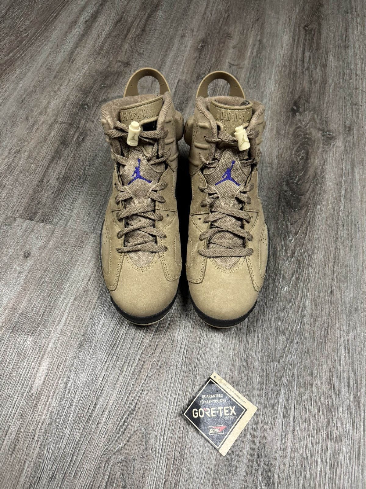 Jordan Brand Air Jordan 6 Retro GORE-TEX Brown Kelp W Size US 10 / EU 43 - 2 Thumbnail