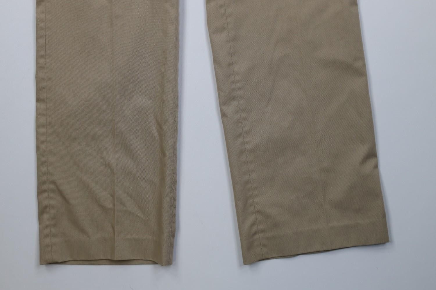 Vintage Vintage 70s 80s Streetwear Knit Flared Wide Leg Chino Pants Size US 36 / EU 52 - 3 Thumbnail