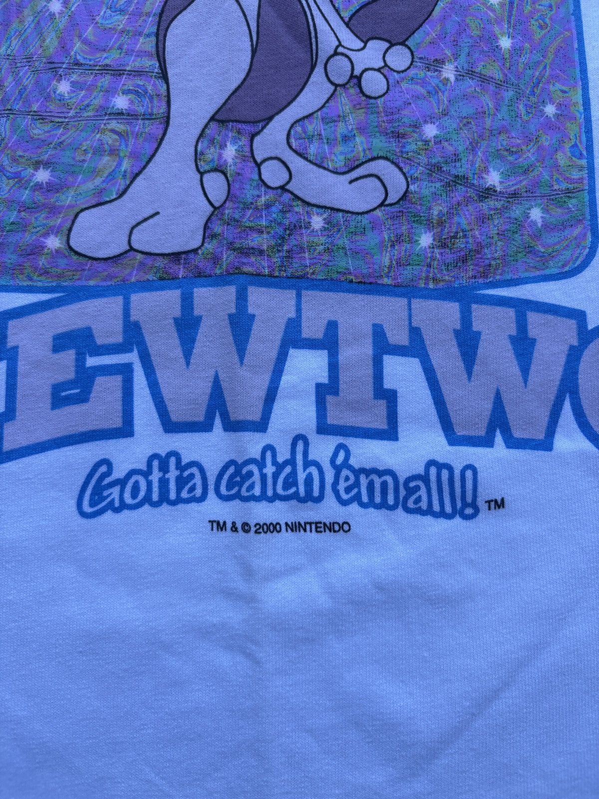 Pokemon Vintage 2000 Pokèmon “Gotta catch ‘em all” MewTwo Shirt Sz M Size US M / EU 48-50 / 2 - 7 Thumbnail