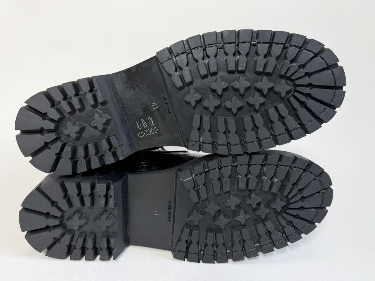 Early 2010s Black Leather Combat Boots