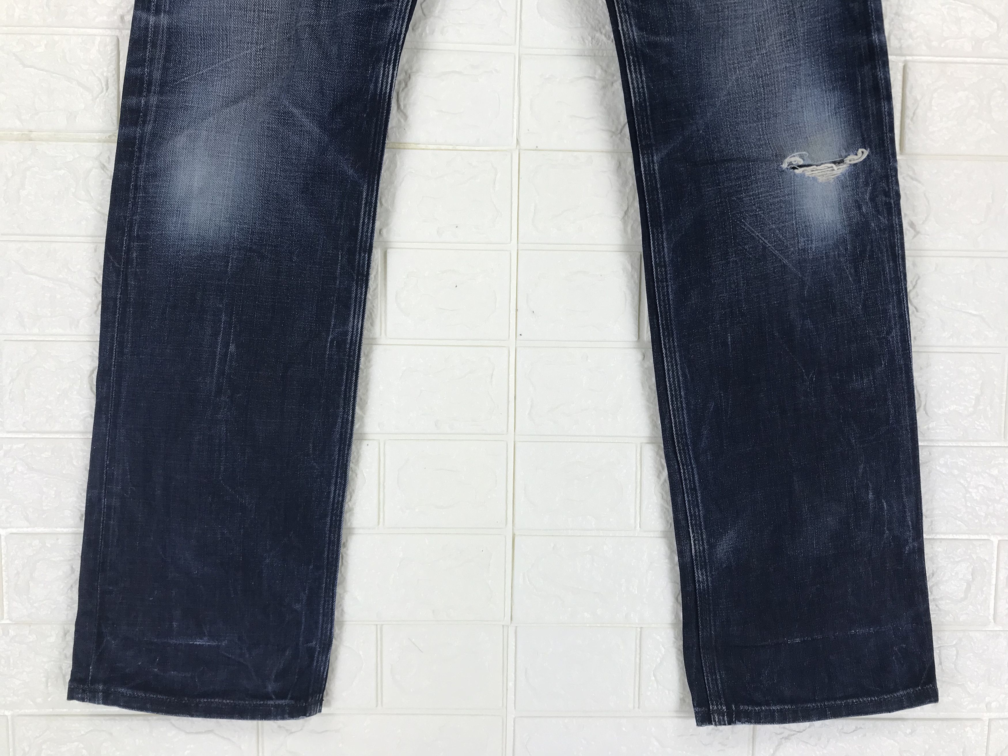 Japanese Brand Vintage Back Number Japanese Blue Jeans Size US 30 / EU 46 - 4 Thumbnail