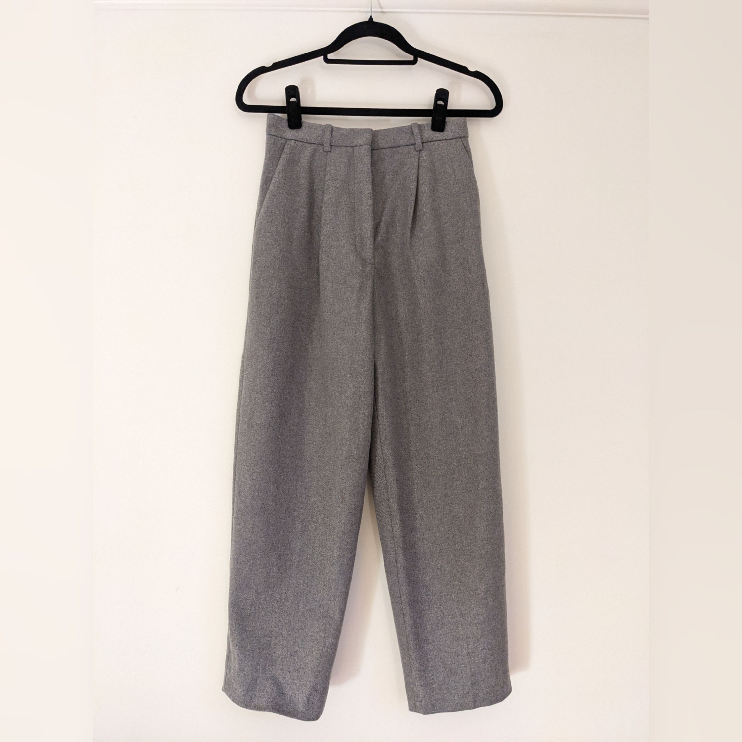 Acne Studios Acne studios Milli wool trousers in grey wool Size 27" / US 4 / IT 40 - 1 Thumbnail