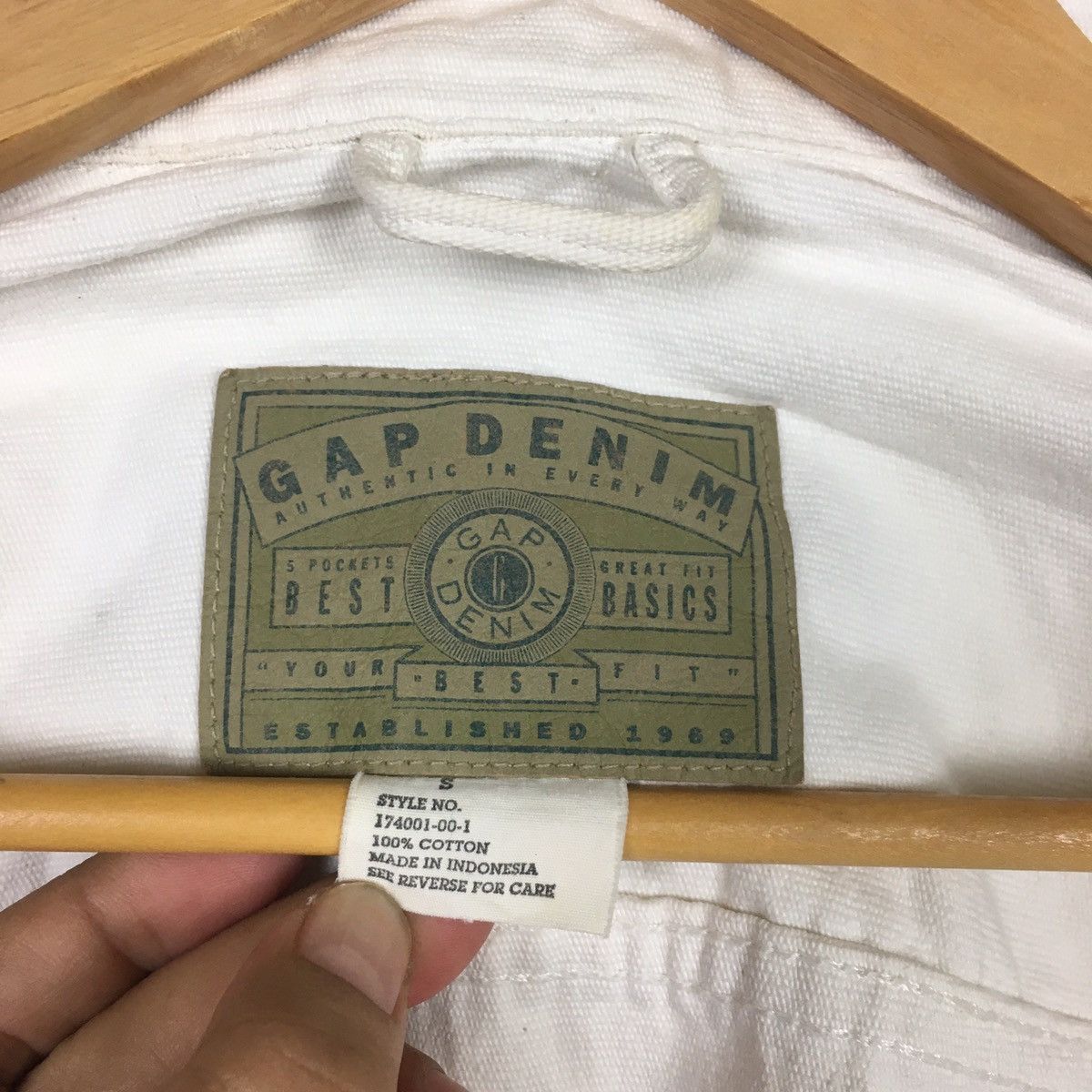 Gap × Vintage Vintage Gap Denim Size US S / EU 44-46 / 1 - 8 Thumbnail
