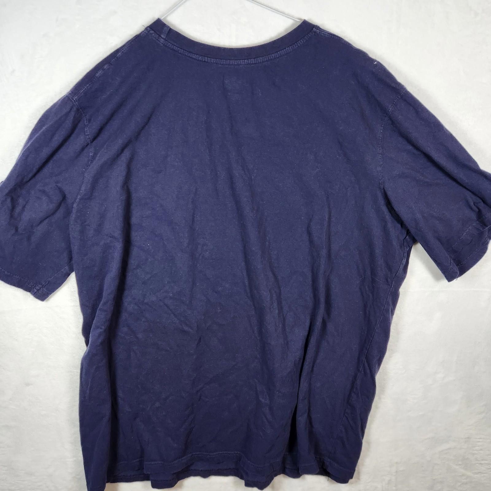 Designer Kingsize American Flag Tshirt Blue Size 2XL Tall Size US XXL / EU 58 / 5 - 6 Thumbnail