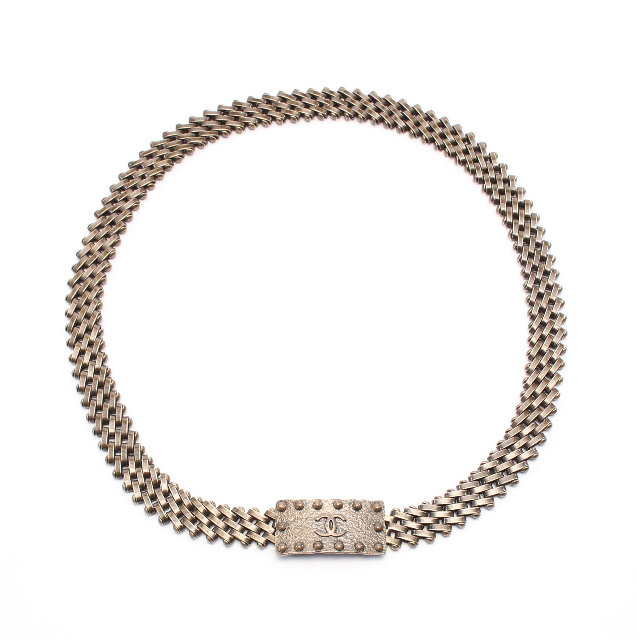 Chanel Chanel Coco Mark Chain Belt Gp Bronze 97A Size ONE SIZE - 1 Thumbnail
