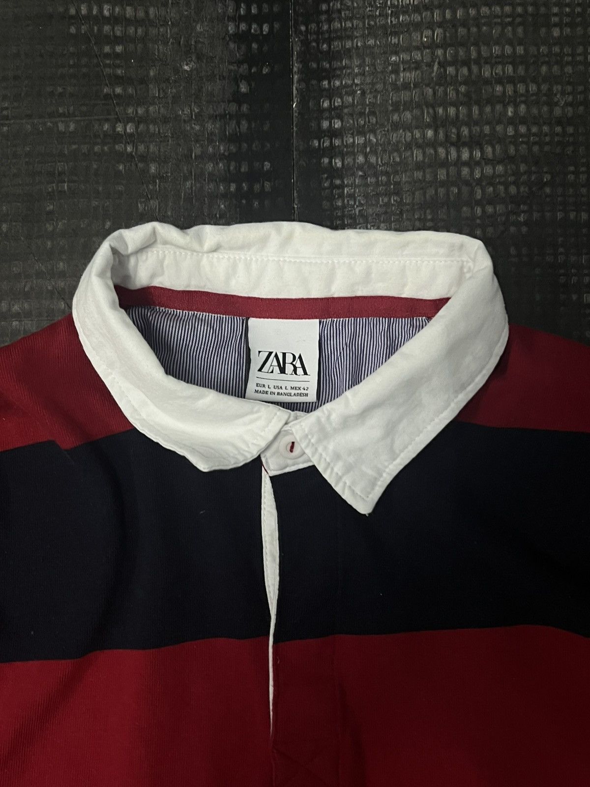 Zara Zara Rugby Shirt Size US L / EU 52-54 / 3 - 3 Thumbnail