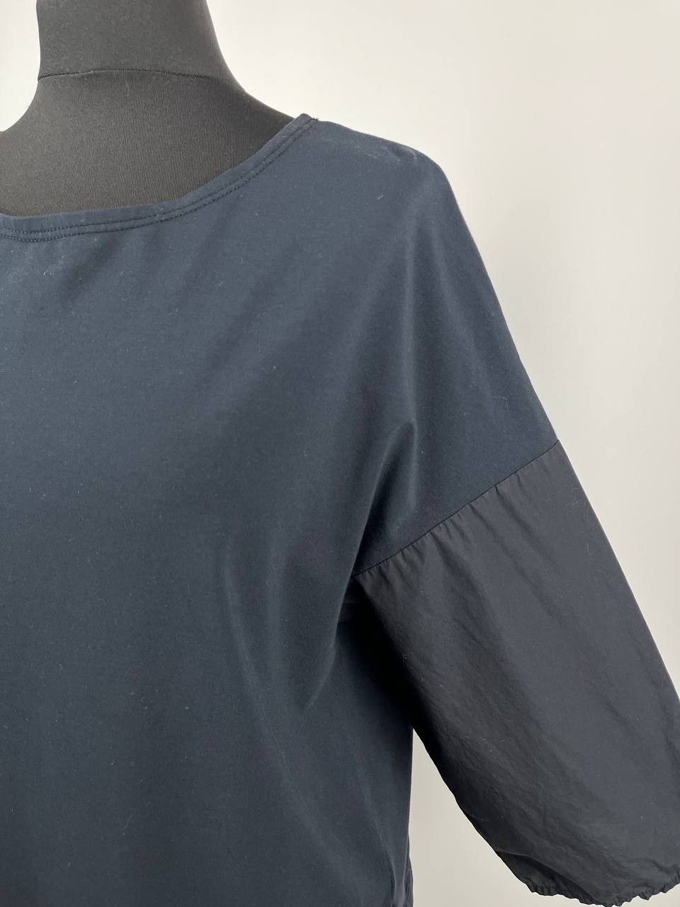 OSKA OSKA Germany Women’s Black Balloon Sleeve Top Blouse Size XS / US 0-2 / IT 36-38 - 4 Thumbnail